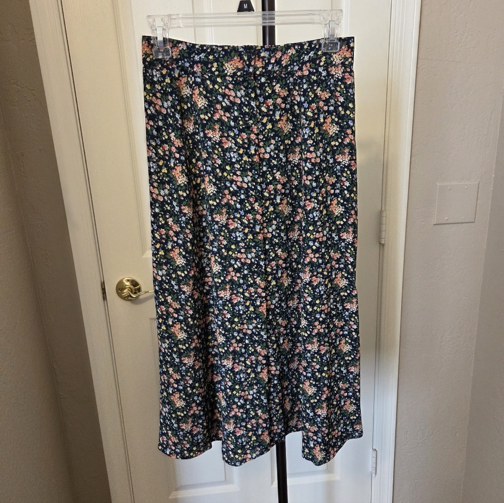 Sezane Ralph Skirt Imprimé Garden Marine - Size 36
